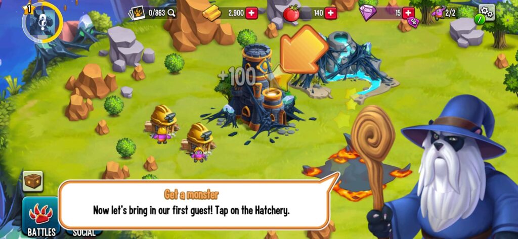 Monster Legends MOD APK Download Image