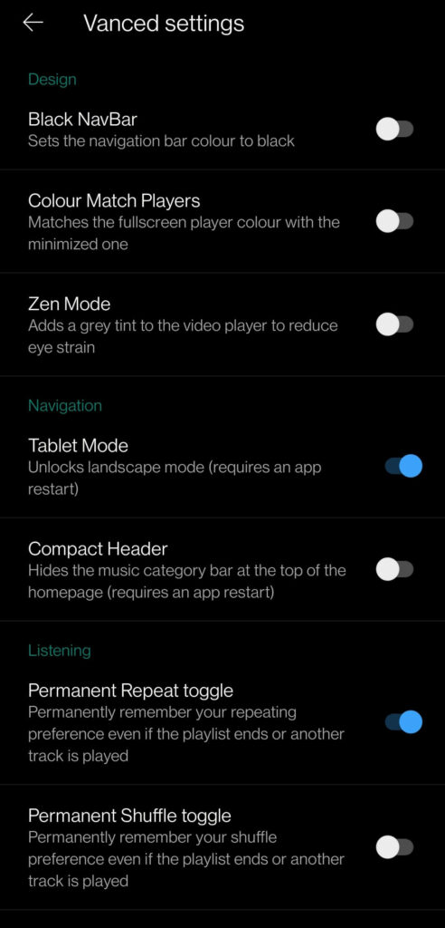 YouTube Vanced APK Download Image