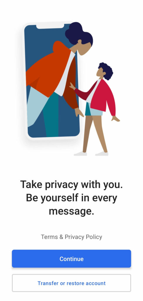 Signal Private Message APK Image