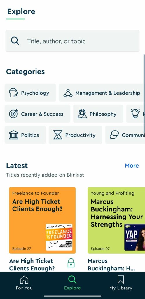 Blinkist APK Unlocked v8.9.5 Download for Android 4