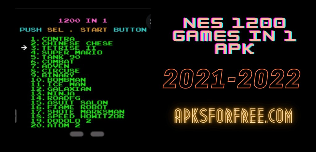 Nes 1200 games in 1 APK Image