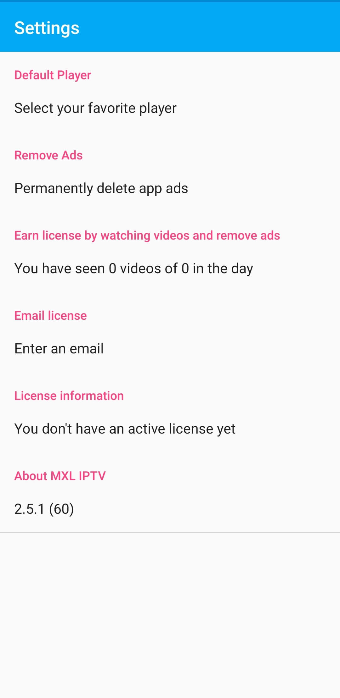 MXL IPTV APK Image