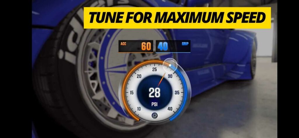 CSR Racing 2 Mod APK Tune for Maximum