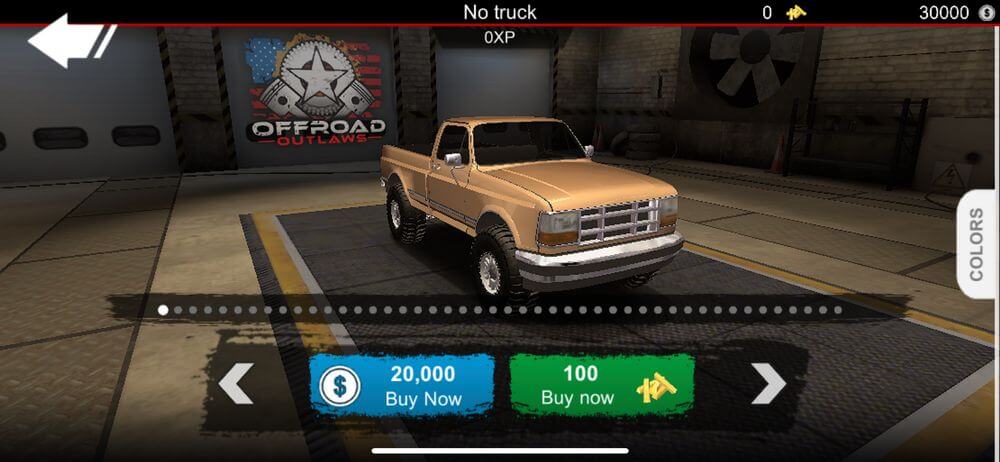 Offroad Outlaws MOD APK Image