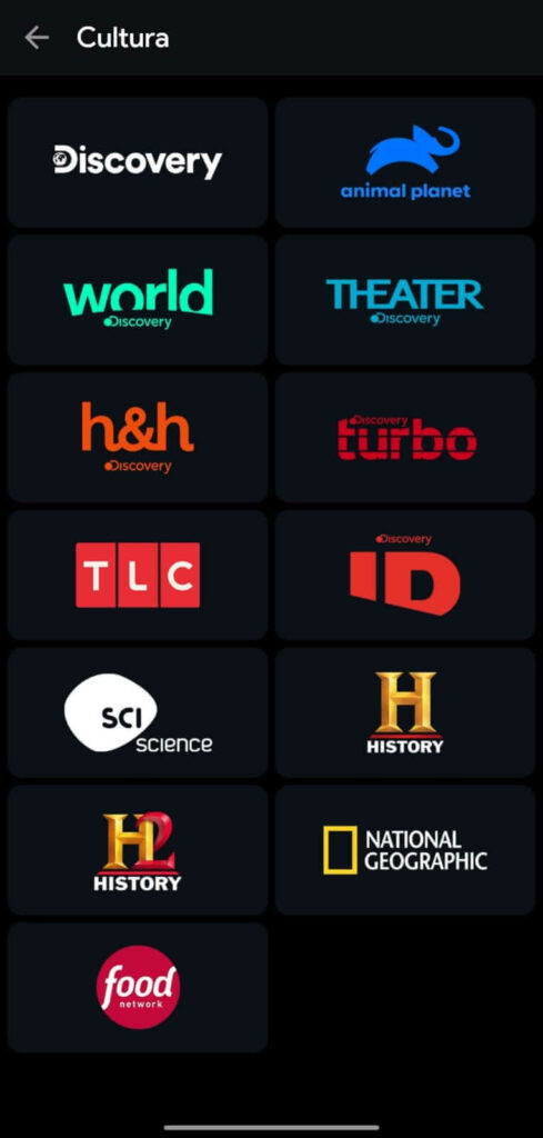 Different Channels