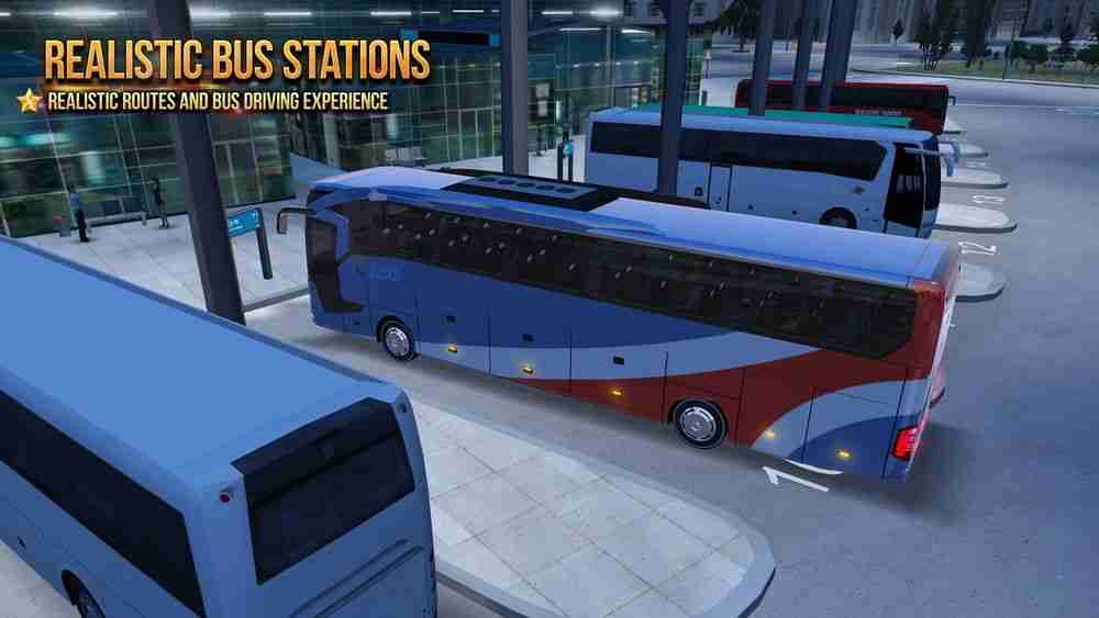 Bus Simulator Ultimate MOD APK - Bus Station