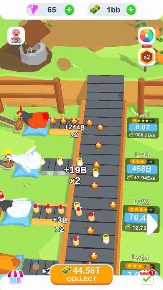 Idle Egg Factory APK Laying Eggs