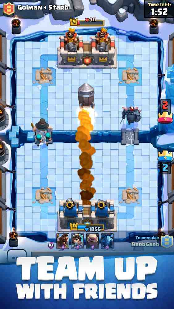 Clash Royale APK: Team Up With Friends