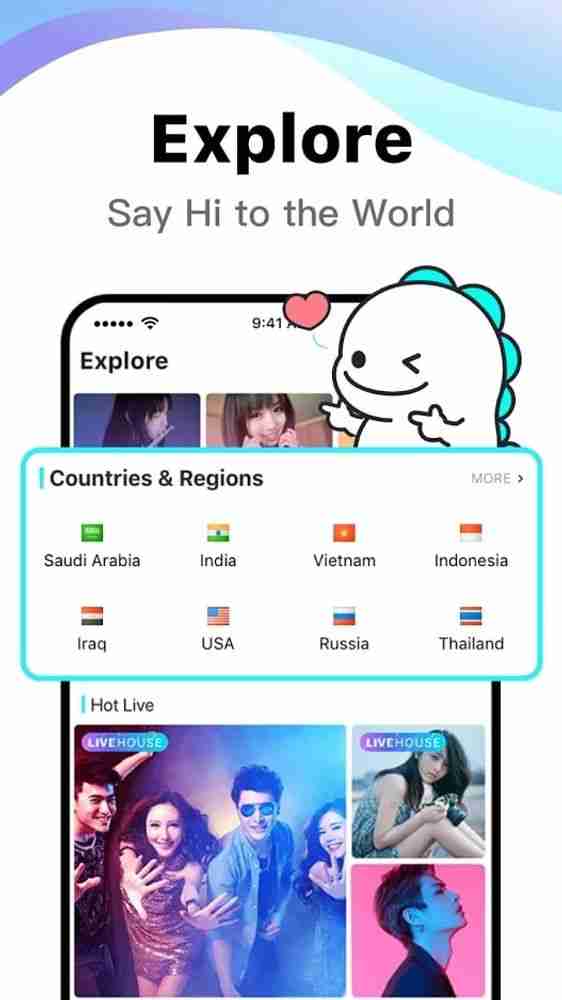BIGO LIVE APK Explore
