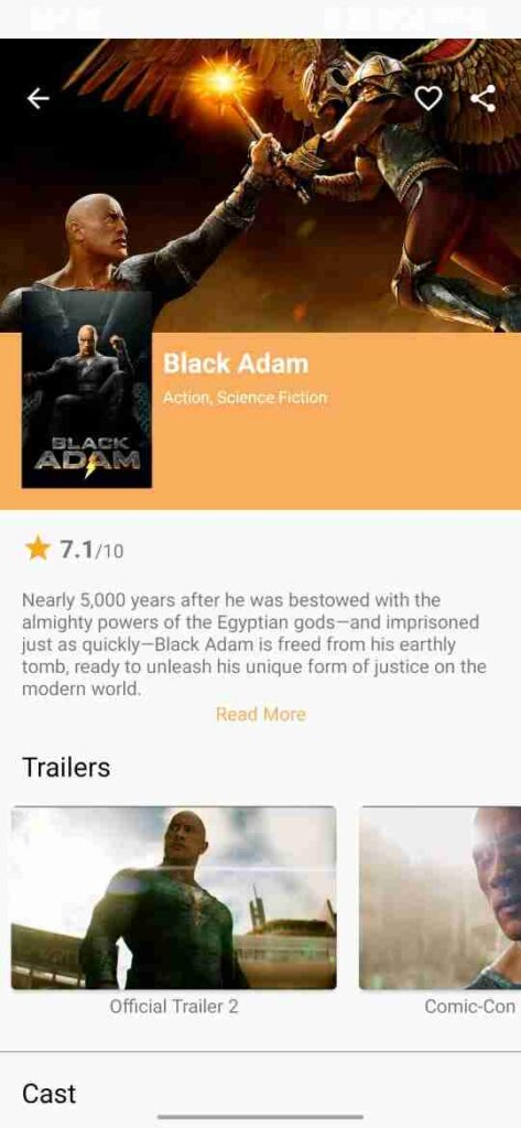 MyFlixer Movie Details