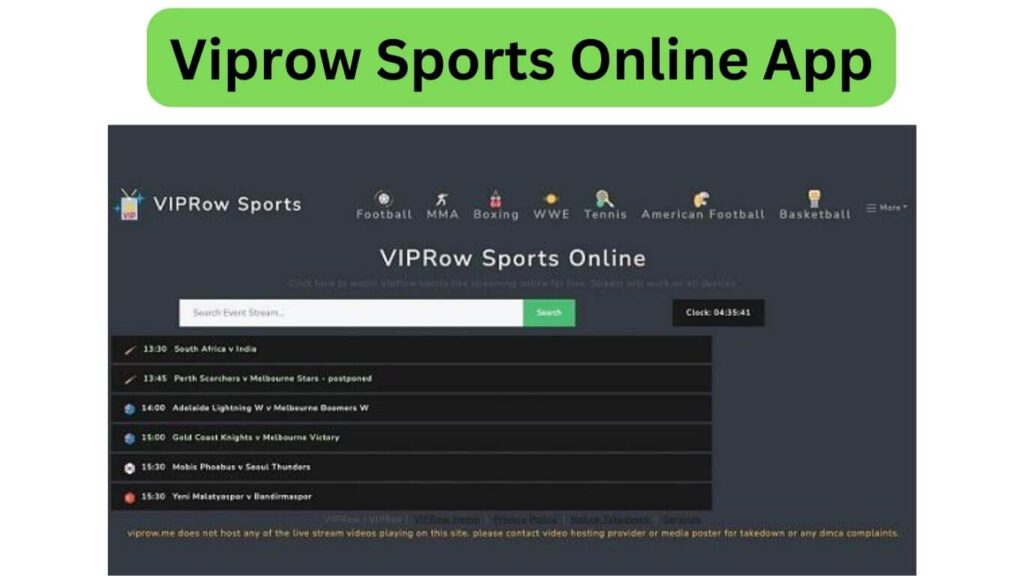 Image for Viprow Sports APK