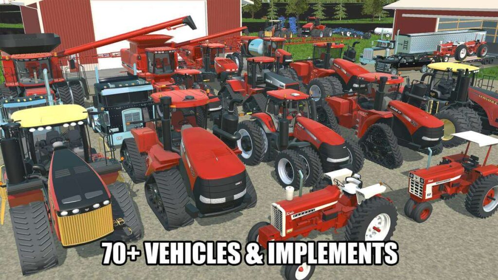 70+ Vehicles and Implements in American Farming APK