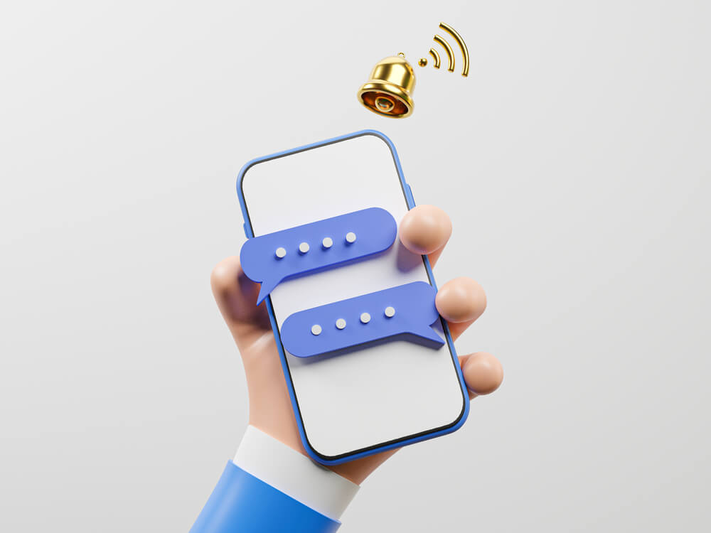 Phone holding man Nothing Chats