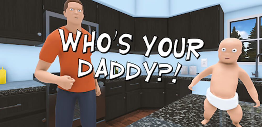 Main Page of whos your daddy Game