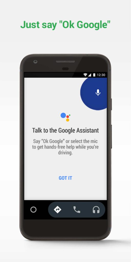 Just Say "OK Google"in Android Auto 11 APK