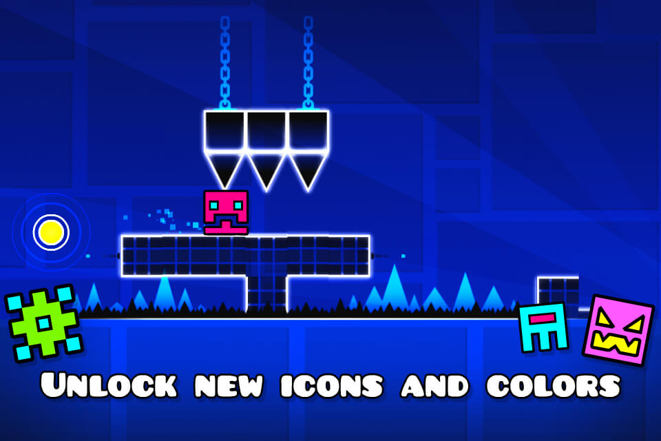 Unlock New Icons and Colors in GD 2.2 APK