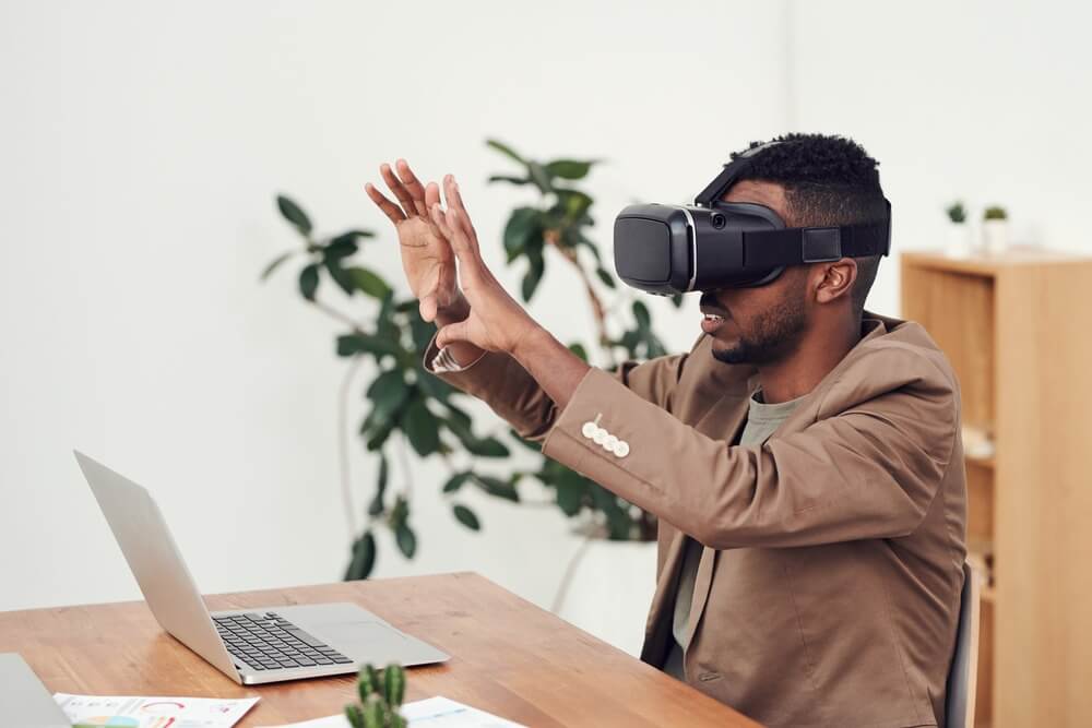 Man Experiencing VR Oculus Media Plugin