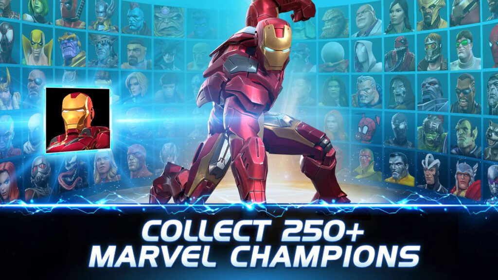 Collect 250+ Marvel Champion in Marvel Contest of Champions MOD APK
