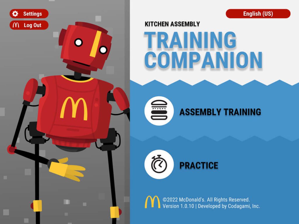 Training Companion in McDonald's POS Training Game APK