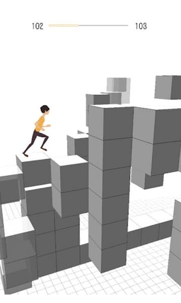 Player Moving in Cube Runners VR Mod APK